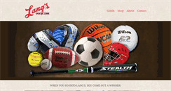 Desktop Screenshot of langssports.com